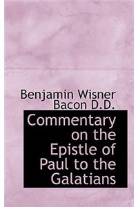 Commentary on the Epistle of Paul to the Galatians