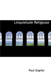 Linquietude Religeuse