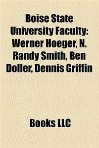 Boise State University Faculty