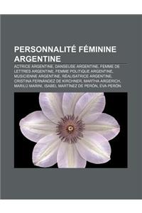 Personnalite Feminine Argentine