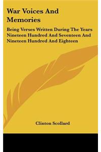 War Voices and Memories