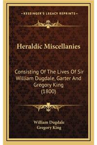 Heraldic Miscellanies