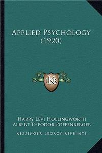 Applied Psychology (1920)