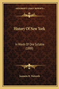 History Of New York