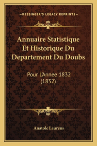 Annuaire Statistique Et Historique Du Departement Du Doubs