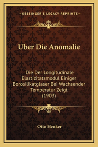 Uber Die Anomalie