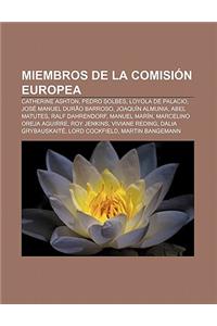 Miembros de La Comision Europea
