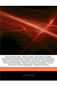 Articles on Old Riponians, Including
