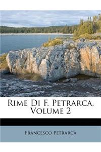 Rime Di F. Petrarca, Volume 2