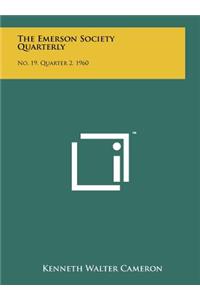 The Emerson Society Quarterly