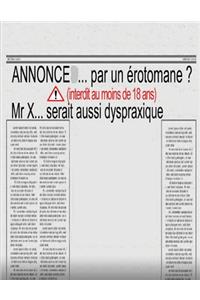 annonce par un érotomane?