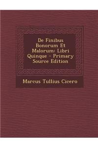 de Finibus Bonorum Et Malorum