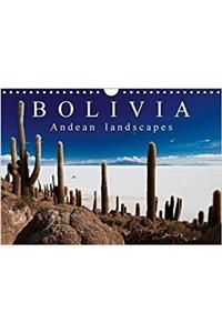 Bolivia Andean Landscapes / UK-Version 2018