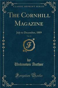 The Cornhill Magazine, Vol. 13