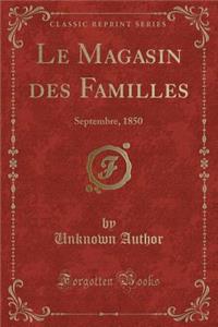 Le Magasin des Familles