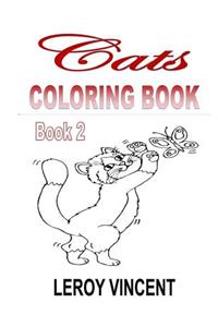 Cats Coloring Book