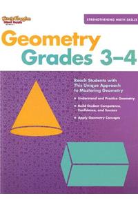 Strengthening Math Skills: Geometry: Reproducible Grades 3-4