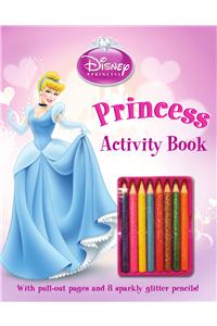 Disney Glitter Pencil Colouring