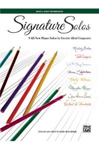 Signature Solos, Bk 3