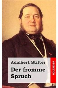 Der fromme Spruch