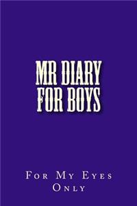 My Diary For Boys
