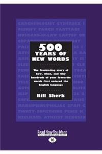 500 Years of New Words