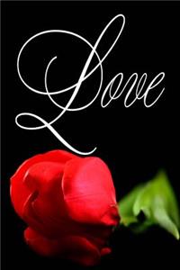 Wedding Journal Love Flower Petals