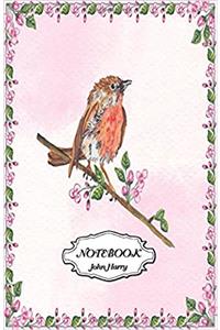 Notebook Journal Dot-grid Spring Cherry Blossom