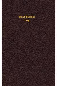 Boat Builder Log