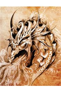 Wyrm's Breath Blank Sketchbook
