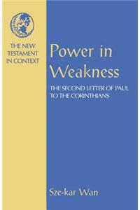 Power in Weakness