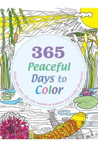 365 Peaceful Days to Color