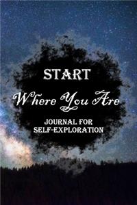 Start Where You Are