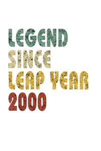 Legend Since Leap Year 2000