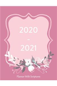 2020-2021 Planner With Scriptures