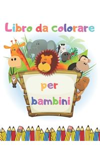 Libro da colorare per bambini