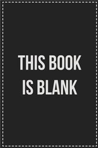 This Book Is Blank