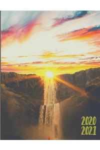 Daily Planner 2020-2021 Positivity 15 Months Gratitude Hourly Appointment Calendar