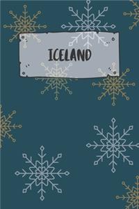 Iceland: Ruled Travel Diary Notebook or Journey Journal - Lined Trip Pocketbook for Men and Women with Lines