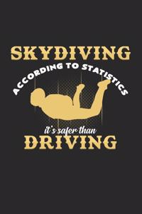 skydiving safer than driving