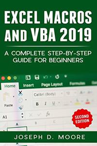 Excel Macros And VBA 2019