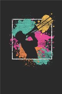 Trombonist Color Splash