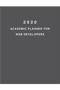 2020 Academic Planner For Web Developers