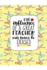 Teacher Thank You - Influence of a Great Teacher