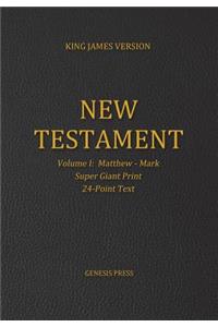 New Testament, Super Giant Print, Volume I