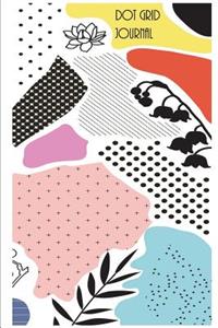 Dot Grid Journal: Dot Grid & Bullet Style Journal; A Dotted Matrix Notebook and Planner to Organize Your Life (6x9 Inches, 100 Pages)