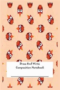 Draw and Write Composition Notebook