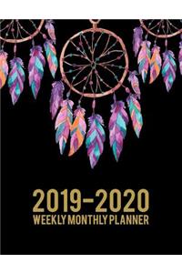 2019-2020 Weekly Monthly Planner