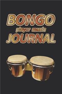 Bongo Player Music Journal