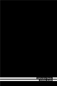 Costa Rica Travel Journal Blank